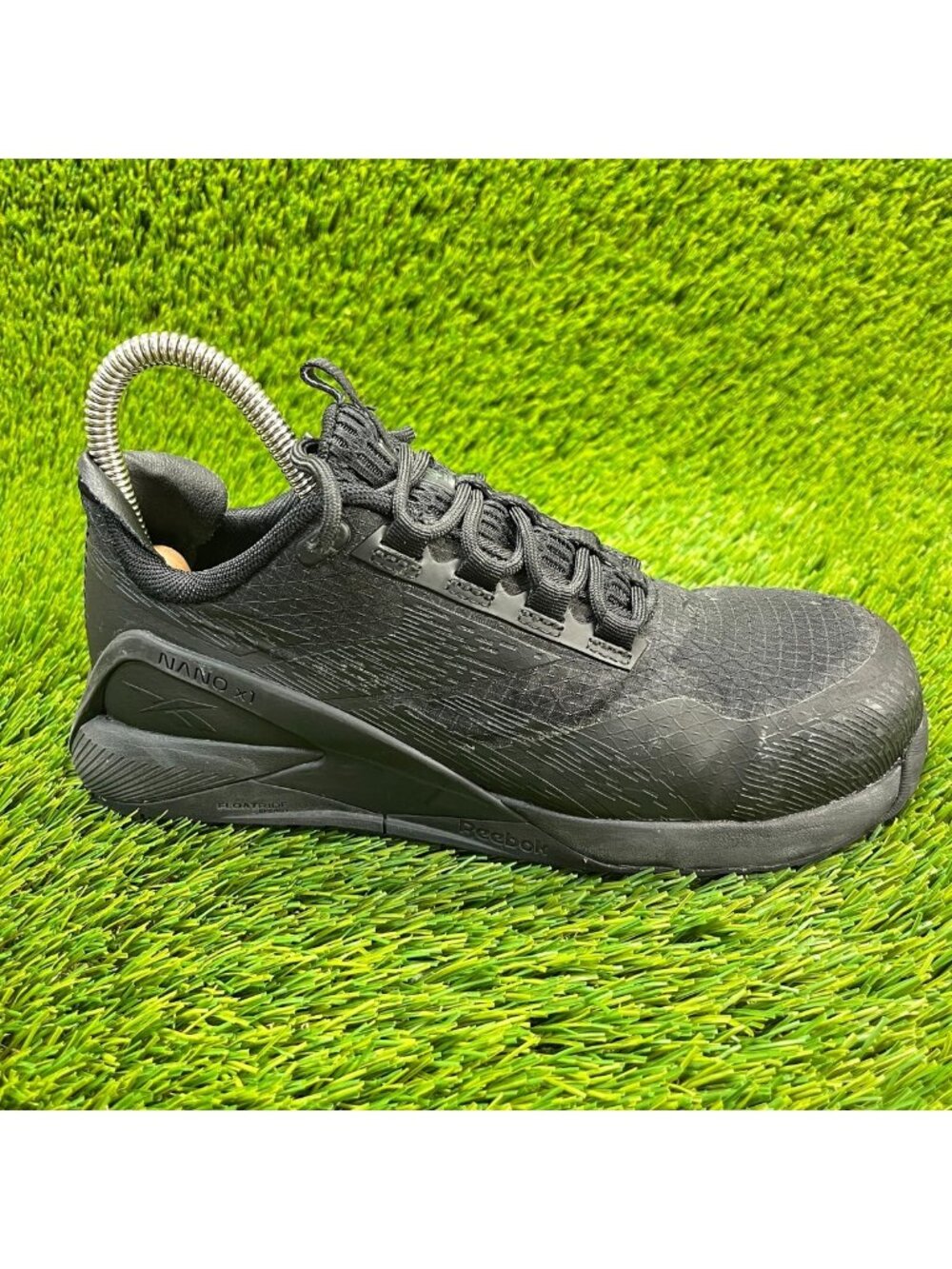 Reebok Nano X1 Adventure Womens Size 6M Black Composite Toe Work Shoes Sneakers